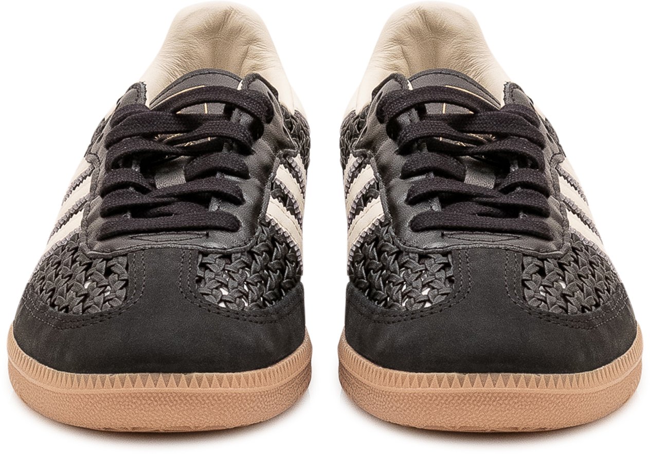 Adidas Sneakers Samba Basse con Lacci Zwart