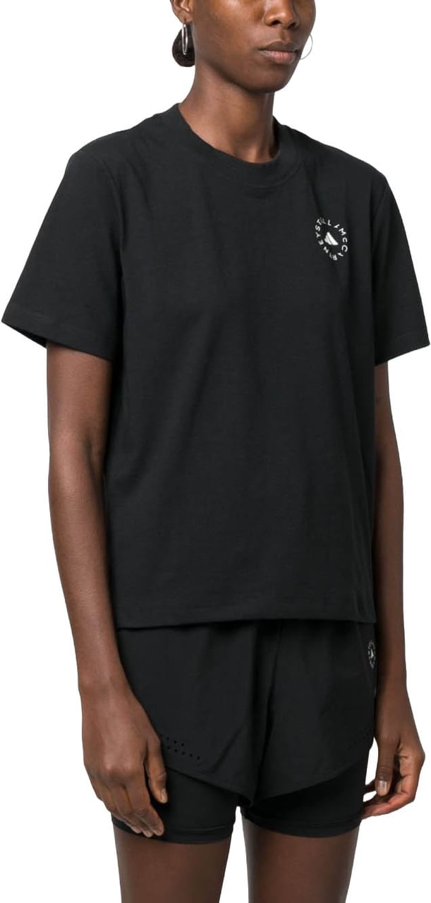 Adidas T-Shirts And Polos Black Zwart