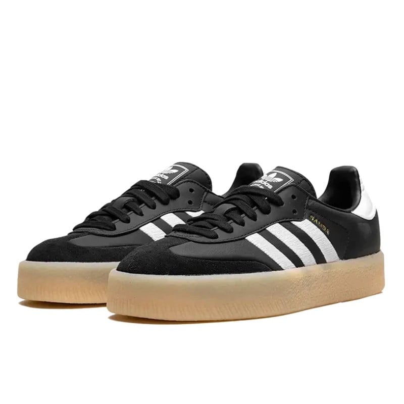 Adidas Adidas Sambae Black White Gum Zwart