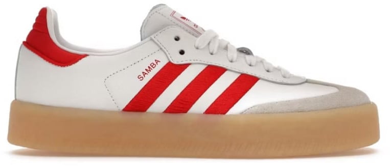 Adidas Adidas Sambae White Better Scarlet Gum Wit