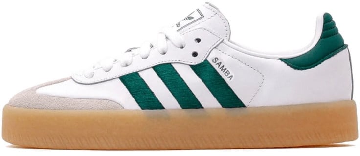 Adidas Adidas Sambae White Collegiate Green Gum Wit