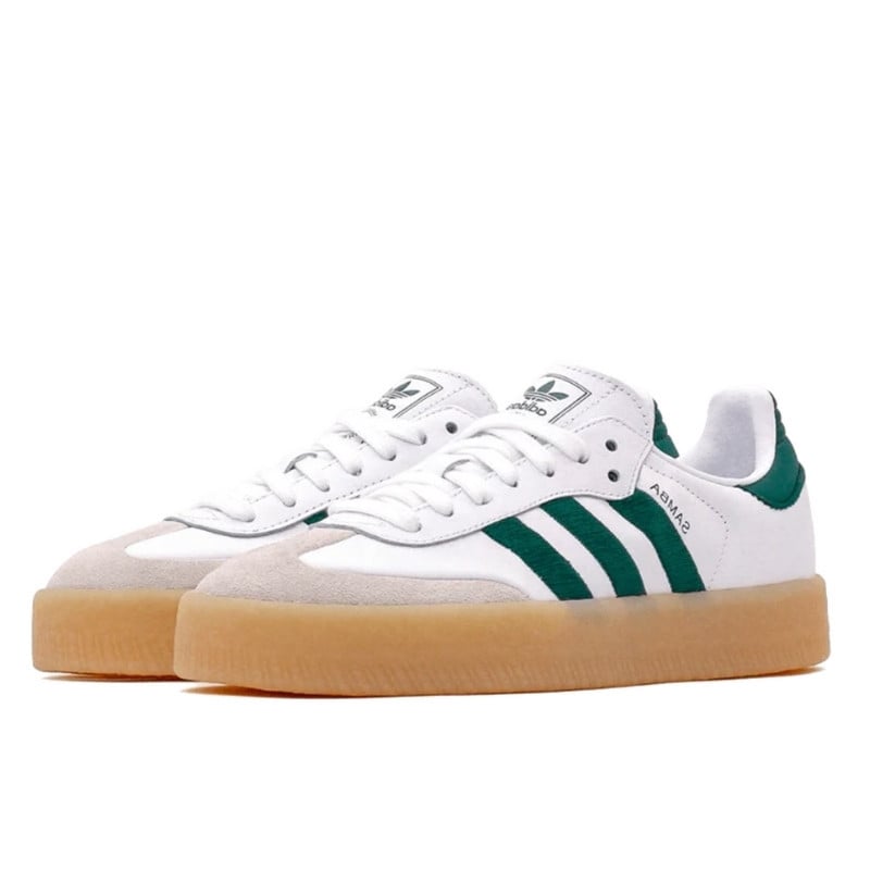Adidas Adidas Sambae White Collegiate Green Gum Wit