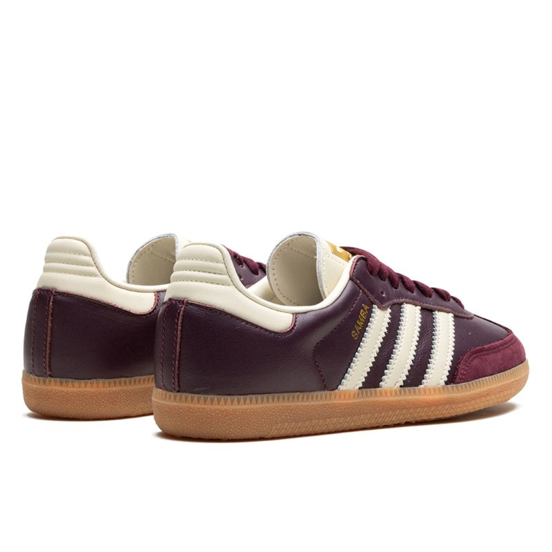 Adidas Adidas Samba OG Maroon Gold Metallic Bruin