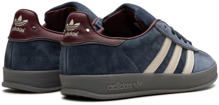 Adidas Adidas Gazelle Indoor Crew Navy Burgundy Blauw