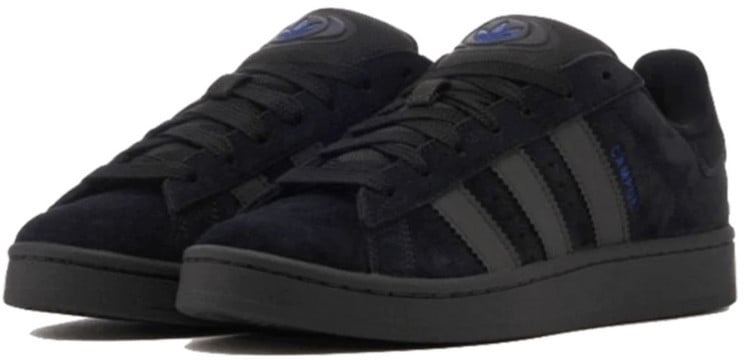Adidas Adidas Campus 00s Core Black Lucid Blue Zwart