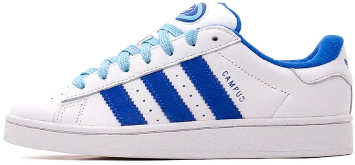 Adidas Adidas Campus 00s Cloud White Bright Blue Blauw