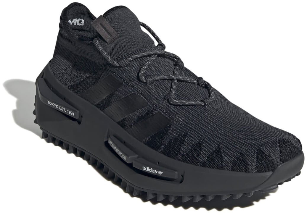 Adidas X Neighborhood Nmd_s1 N Knit Sneakers Zwart