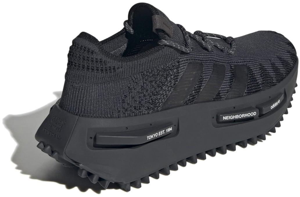 Adidas X Neighborhood Nmd_s1 N Knit Sneakers Zwart