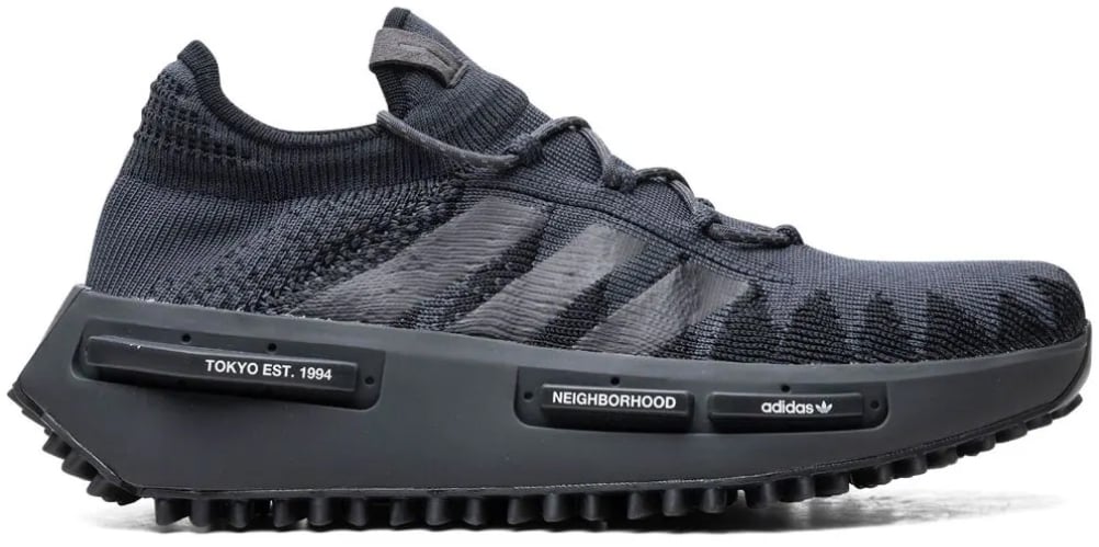Adidas X Neighborhood Nmd_s1 N Knit Sneakers Zwart