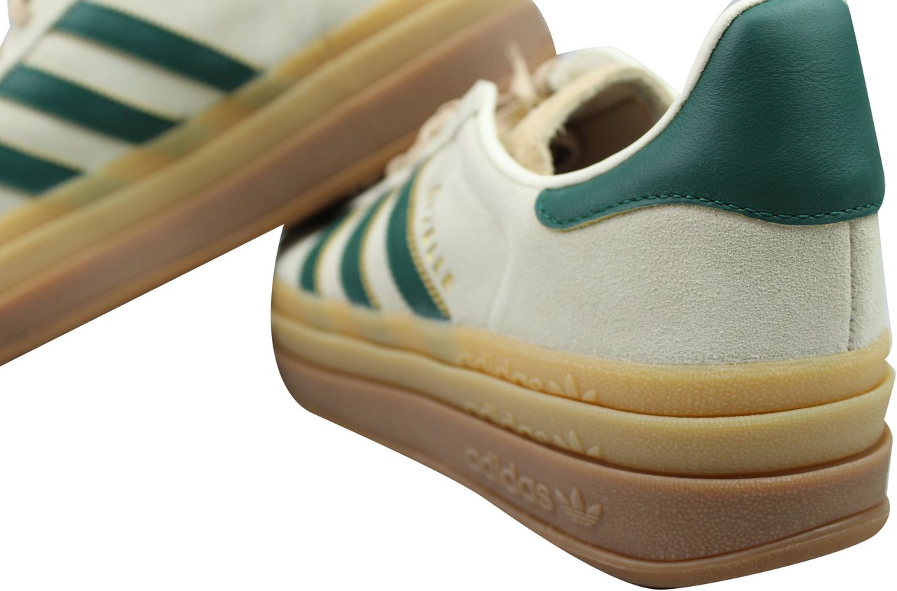 Adidas Adidas Gazelle Bold Cream Collegiate Green (Dames) Groen