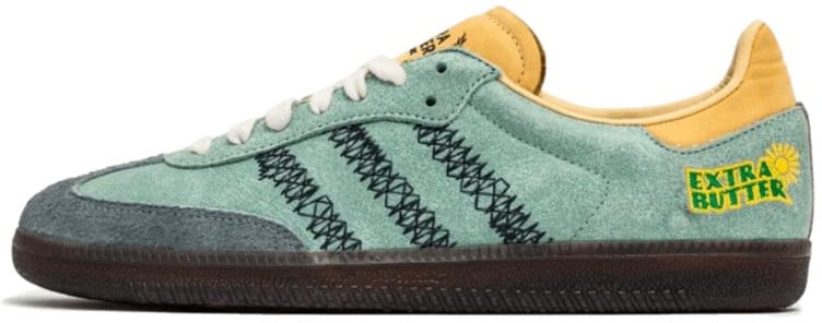 Adidas Adidas Samba Consortium Cup Extra Butter Blauw