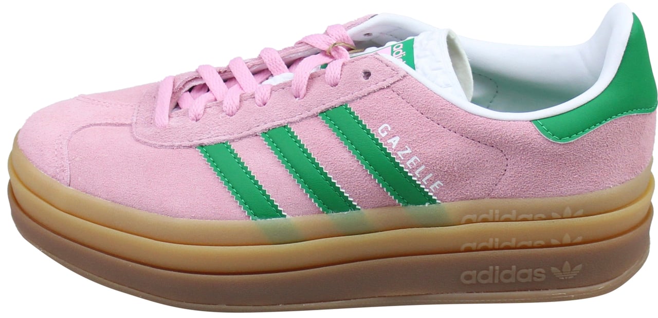 Adidas Adidas Gazelle Bold 'True Pink Green Cloud White' Groen