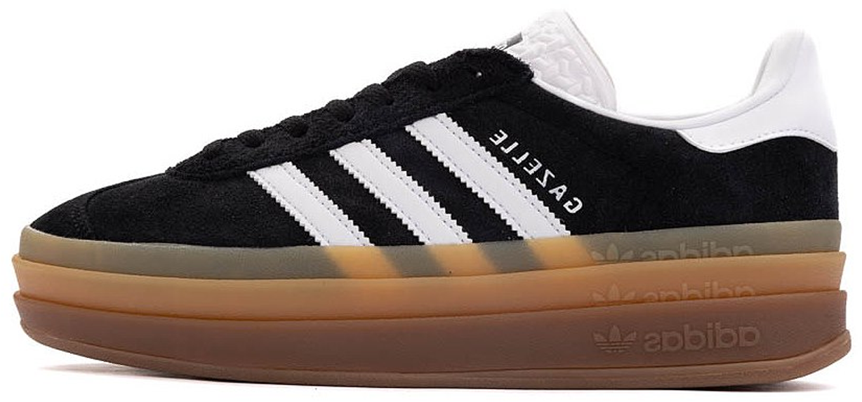 Adidas Adidas Gazelle Bold 'Core Black Cloud White' (Women's) Zwart