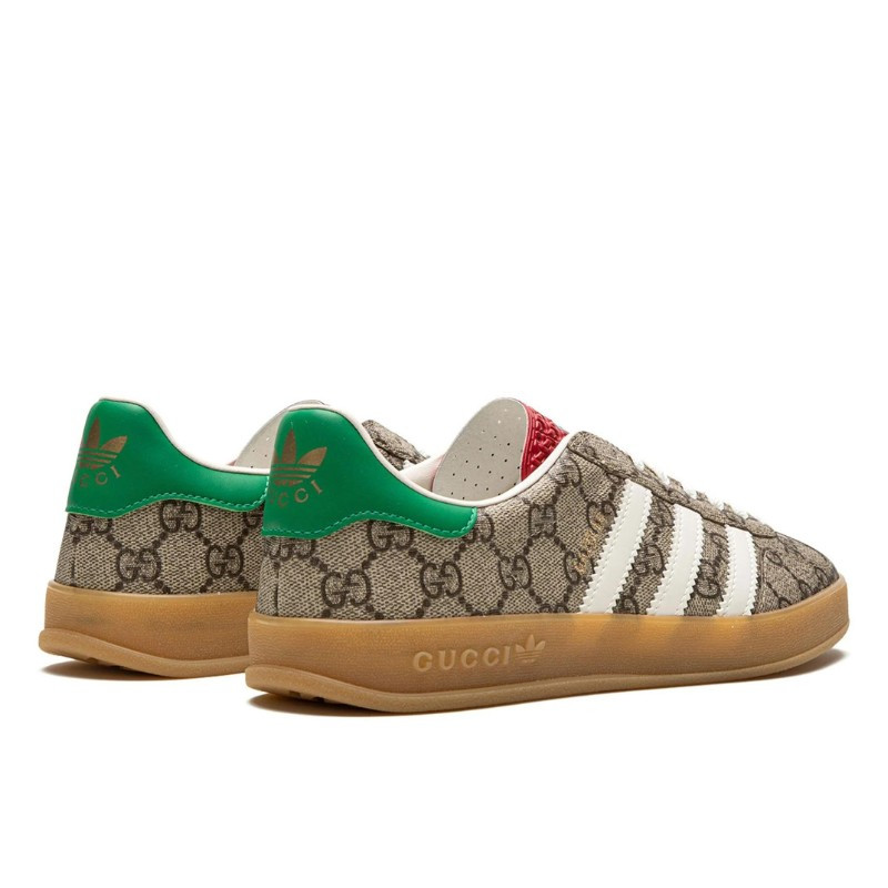 Adidas Adidas Gazelle Gucci GG Beige Monogram Grijs
