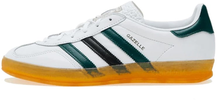 Adidas Adidas Gazelle Indoor White Collegiate Green Groen