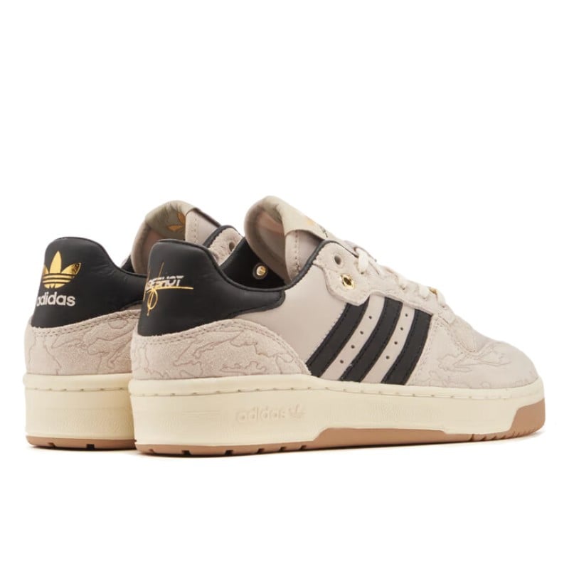 Adidas Adidas Rivalry Low Nadeshot Chalk Pearl Black Grijs