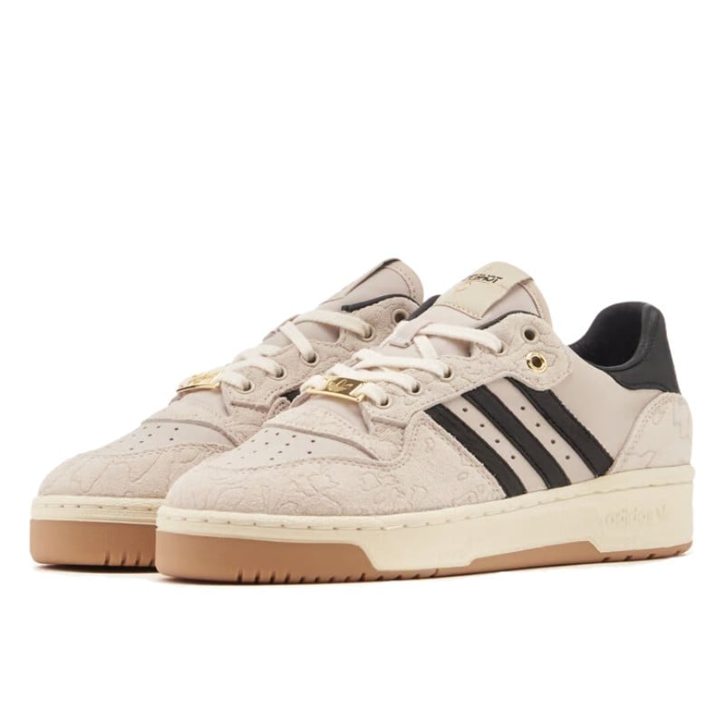 Adidas Adidas Rivalry Low Nadeshot Chalk Pearl Black Grijs