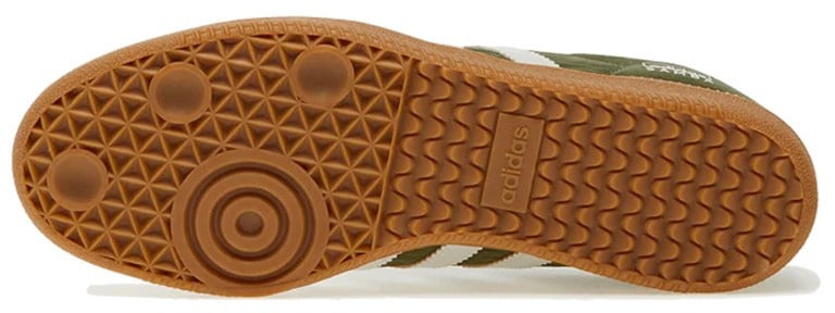 Adidas Adidas Samba OG Focus Olive Gum Groen