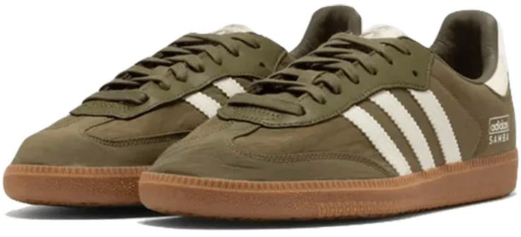 Adidas Adidas Samba OG Focus Olive Gum Groen