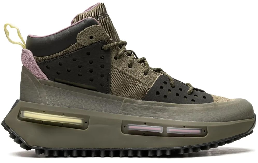 Adidas X Pharrell Williams Hu Nmd S1 Ryat Sneakers Groen