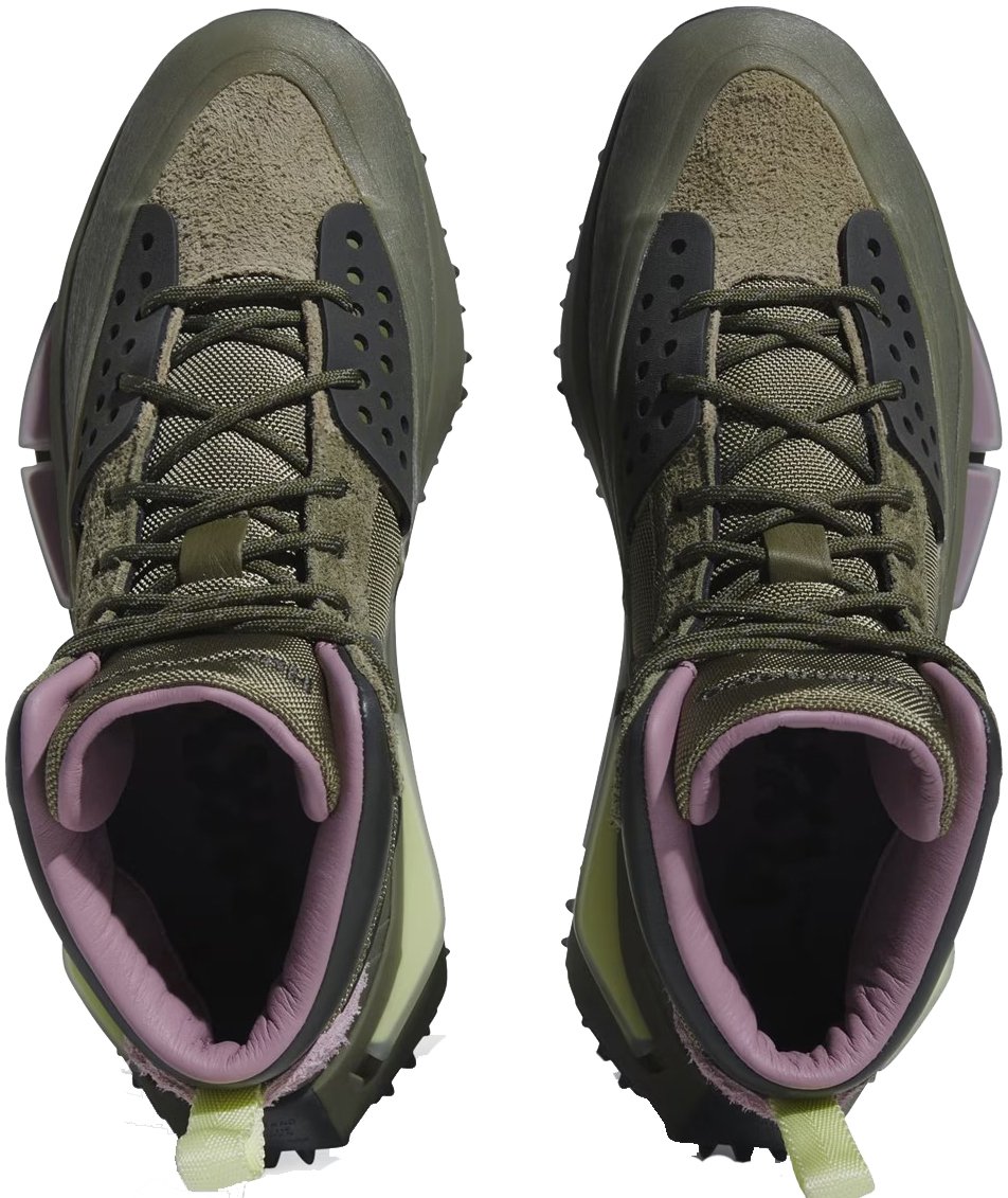 Adidas X Pharrell Williams Hu Nmd S1 Ryat Sneakers Groen