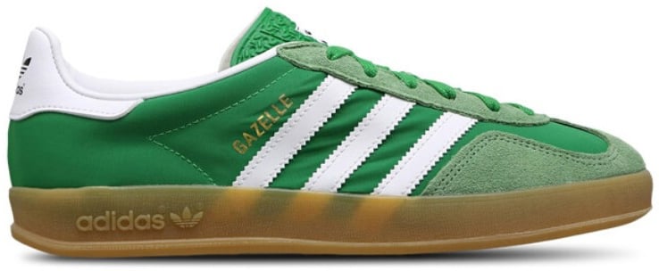 Adidas Adidas Gazelle Indoor Green White Gum Donkergroen