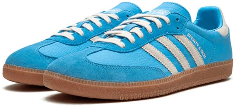 Adidas Adidas Samba OG Sporty & Rich Blue Grey Wit