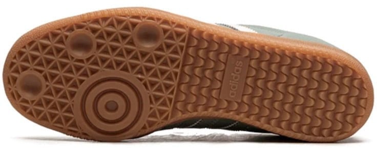 Adidas Adidas Samba OG Silver Green Groen