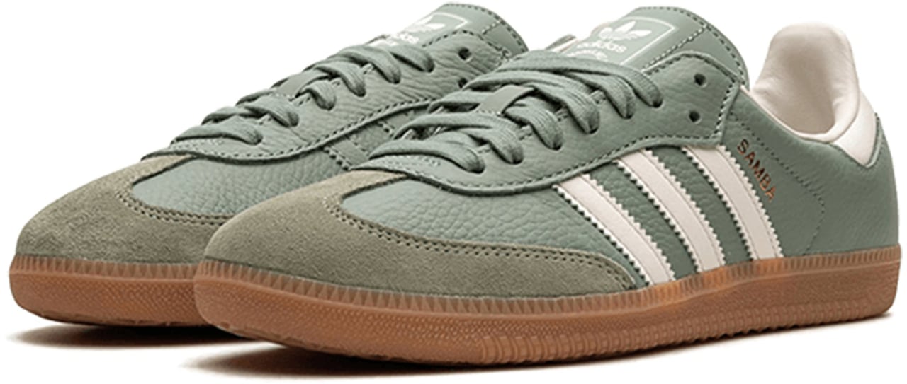 Adidas Adidas Samba OG Silver Green Divers