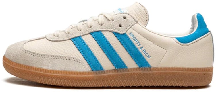 Adidas Adidas Samba OG Sporty & Rich Beige Blue Blauw