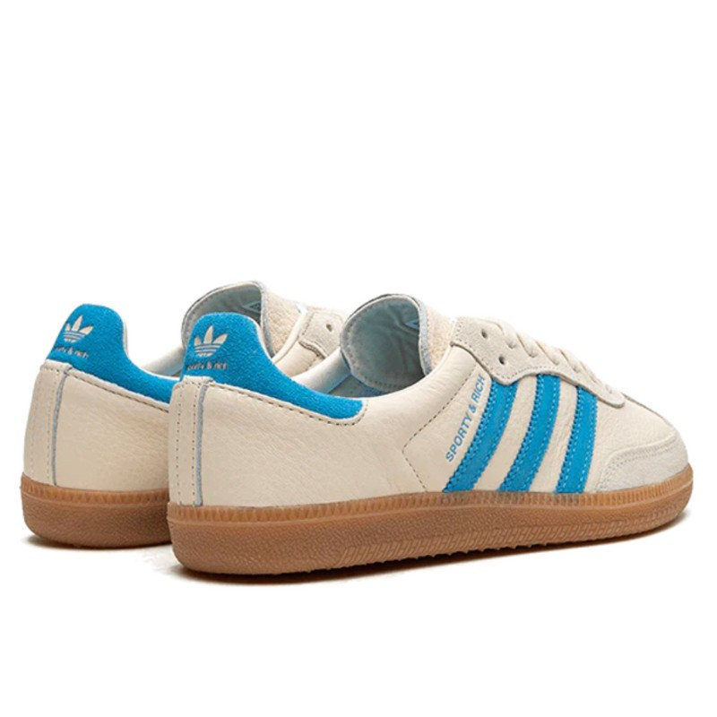 Adidas Adidas Samba OG Sporty & Rich Beige Blue Blauw