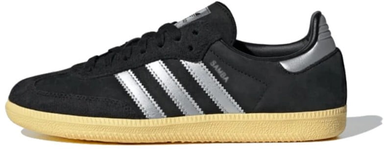 Adidas Adidas Samba OG Core Black Matte Silver Zwart