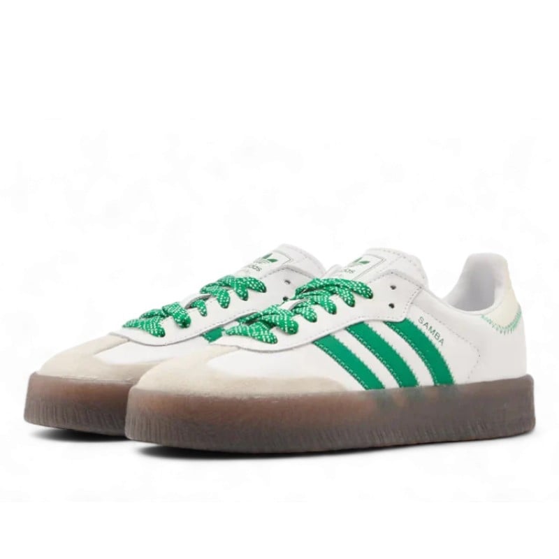 Adidas Adidas Sambae Cloud White Green Groen