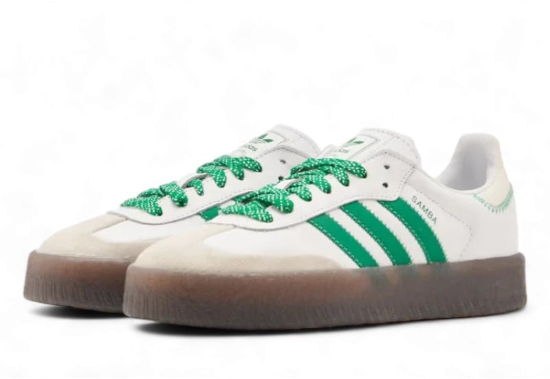 Adidas Adidas Sambae Cloud White Green Wit