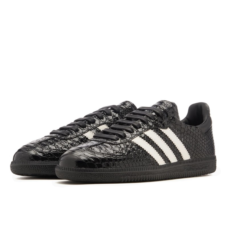 Adidas Adidas Samba OG Made in Italy Black Croc Zwart