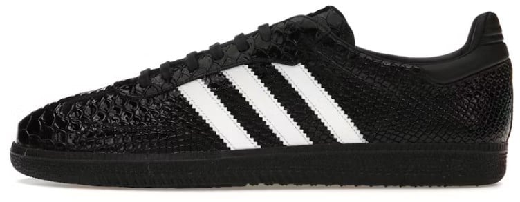 Adidas Adidas Samba OG Made in Italy Black Croc Zwart