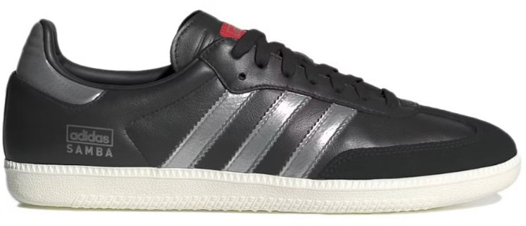 Adidas Adidas Samba OG Core Black Silver Metallic Zwart