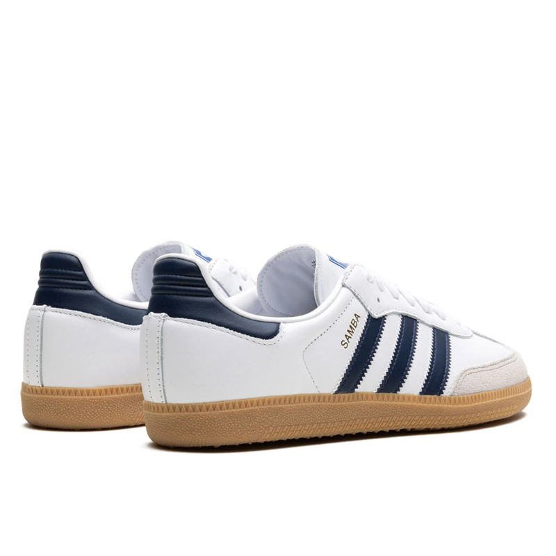 Adidas Adidas Samba OG White Night Indigo Gum Wit