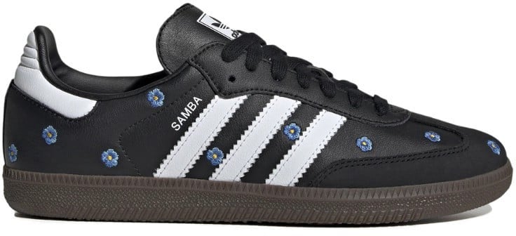Adidas Adidas Samba Light Blue Floral Core Black Zwart