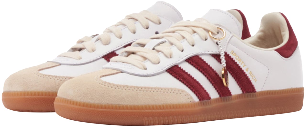 Adidas adidas Samba x Sporty & Rich White Burgundy Divers