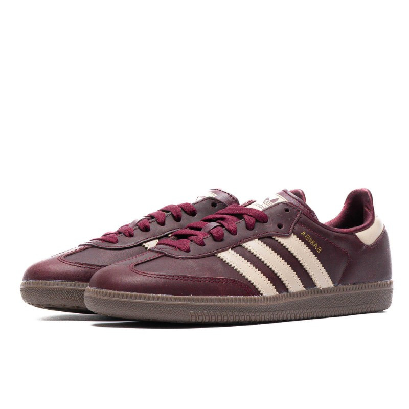 Adidas Adidas Samba OG Maroon Crystal Sand Bruin