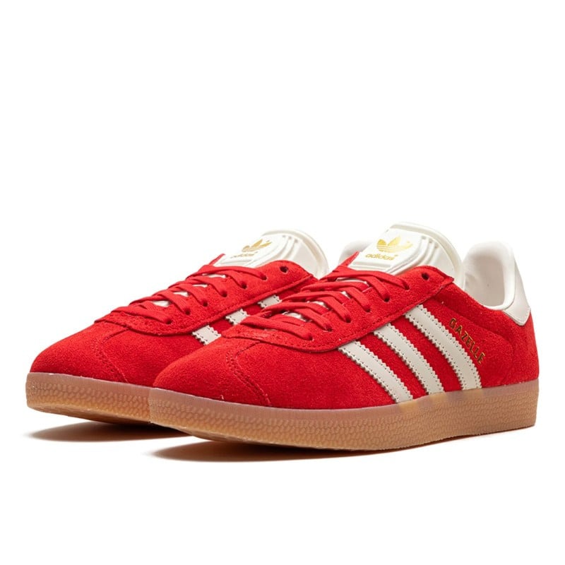 Adidas Adidas Gazelle Better Scarlet Aluminum Gum Rood