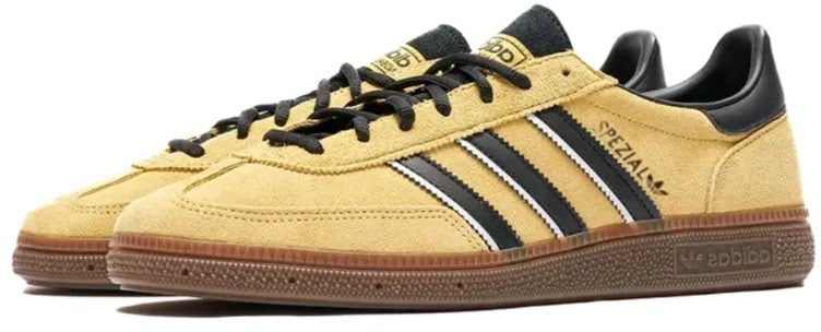 Adidas Adidas Handball Spezial Oat Black Geel