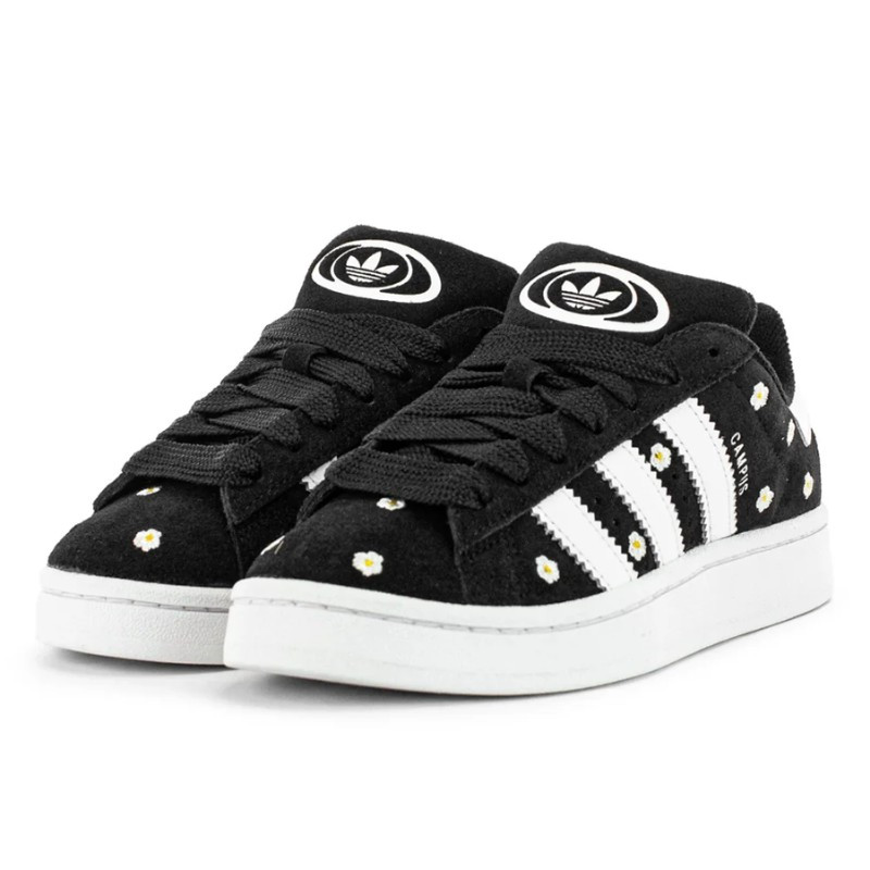 Adidas Adidas Campus 00s Core Black Floral Zwart