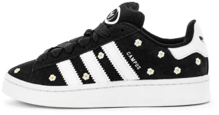 Adidas Adidas Campus 00s Core Black Floral Zwart