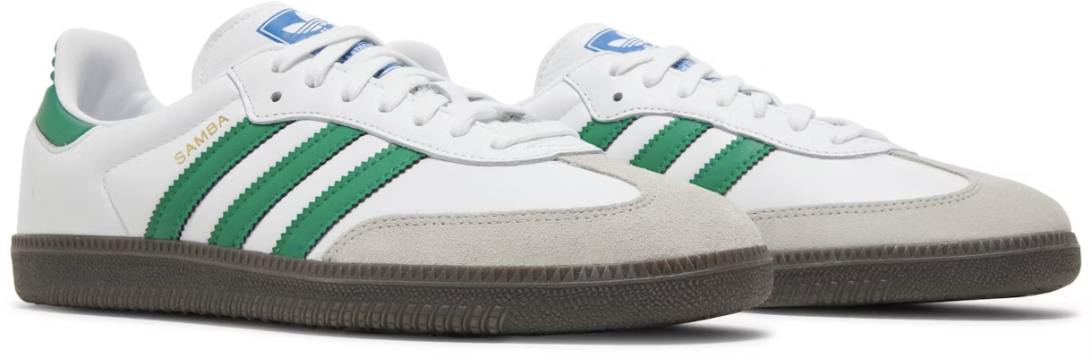 Adidas Samba Og White Green Wit