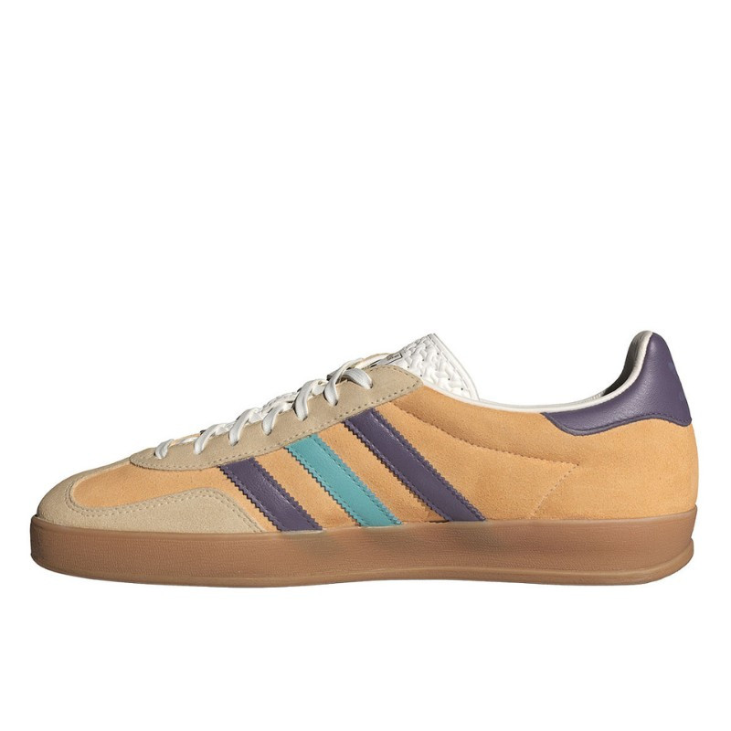 Adidas Adidas Gazelle Indoor Glow Orange Shadow Violet Geel