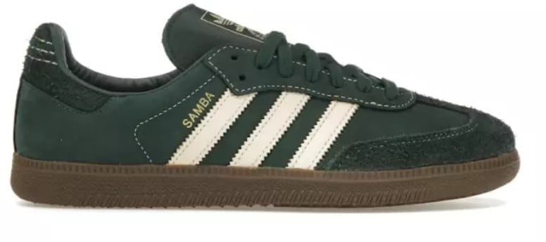 Adidas Adidas Samba OG Mineral Green Crystal Sand Zwart