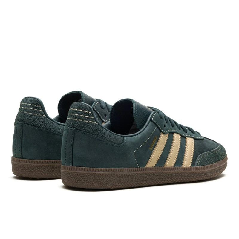 Adidas Adidas Samba OG Mineral Green Crystal Sand Zwart