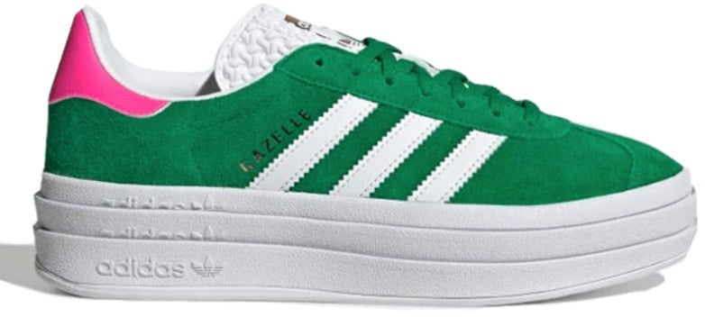 Adidas Adidas Gazelle Bold Green Pink Groen